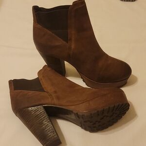 Steve Madden chunky boots Randall size 10